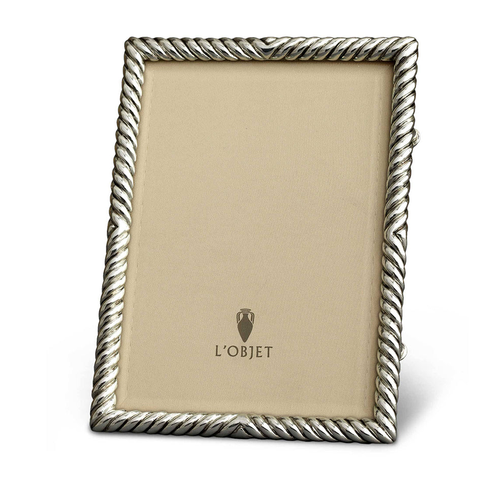 L'Objet Deco Twist Frame Platinum