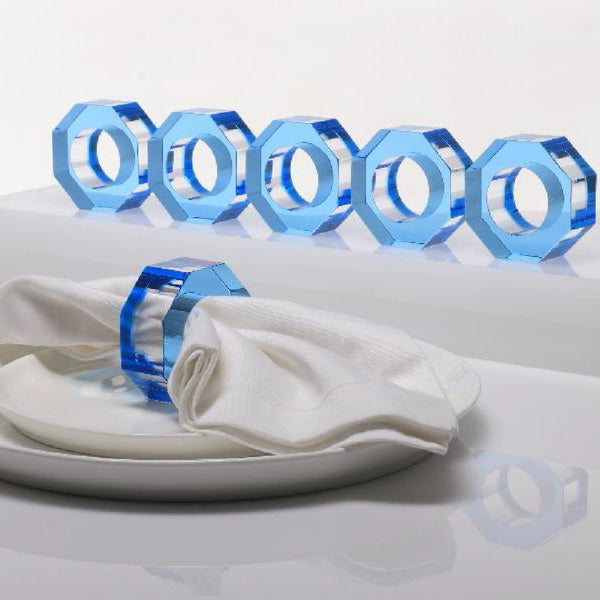 ALEXANDRA VON FURSTENBERG Bolt Dining Ring Set Of 6 ALEXANDRA VON FURSTENBERG Bolt Dining Ring Set Of 6
