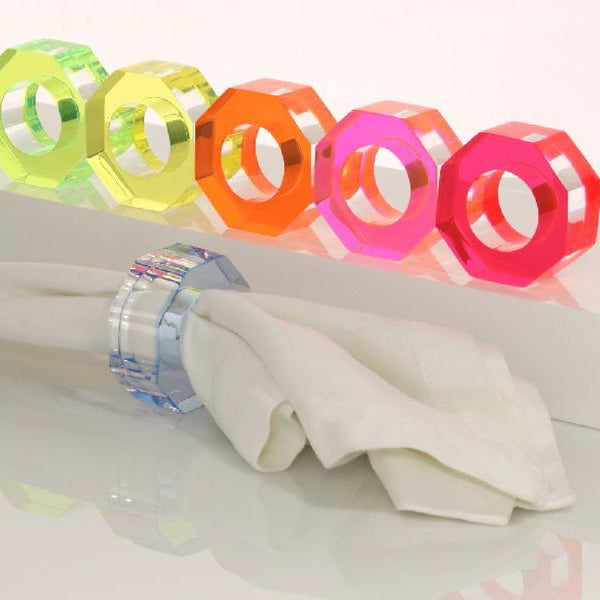 ALEXANDRA VON FURSTENBERG Bolt Dining Ring Set Of 6 ALEXANDRA VON FURSTENBERG Bolt Dining Ring Set Of 6