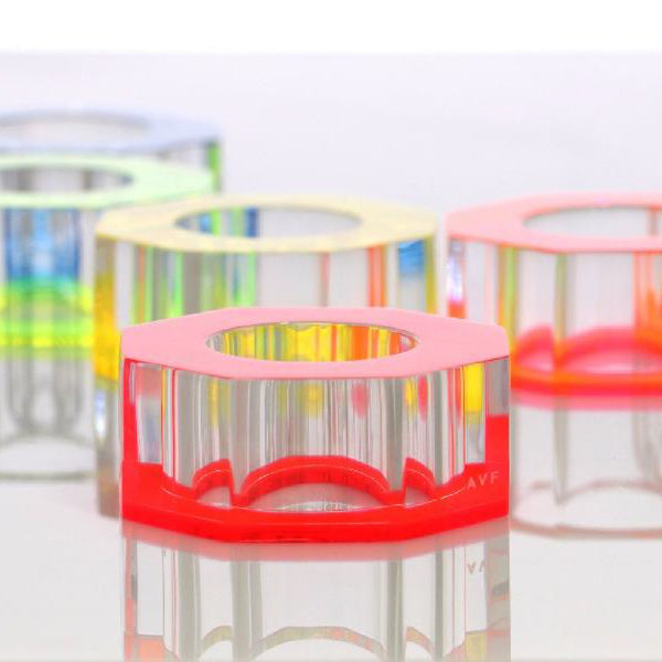 ALEXANDRA VON FURSTENBERG Bolt Dining Ring Set Of 6 ALEXANDRA VON FURSTENBERG Bolt Dining Ring Set Of 6