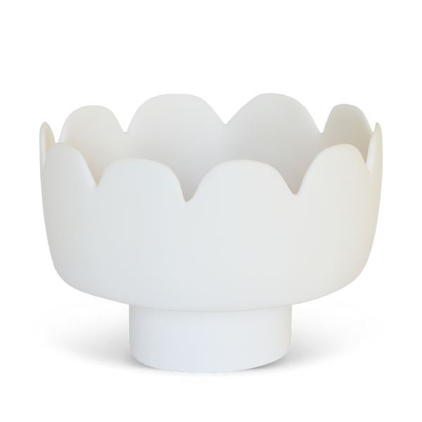 TINA FREY Fleur Footed Bowl TINA FREY Fleur Footed Bowl