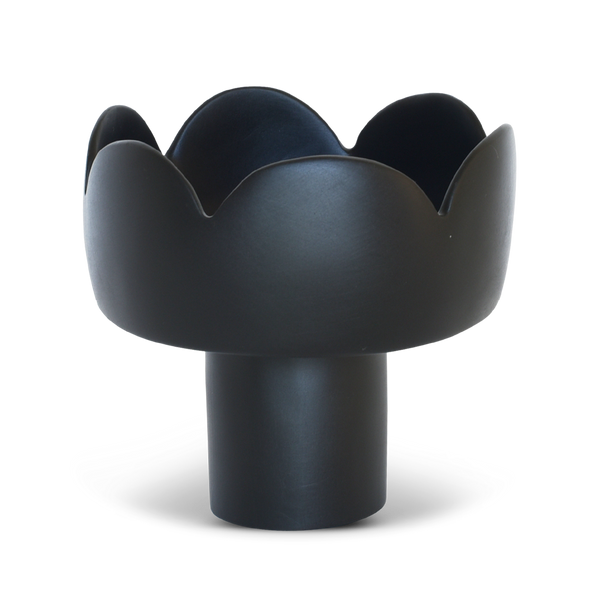 TINA FREY Fleur Footed Bowl TINA FREY Fleur Footed Bowl