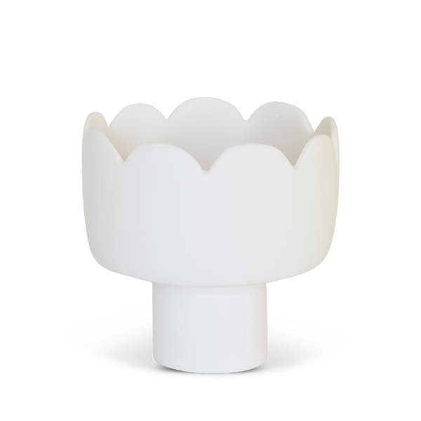 TINA FREY Fleur Footed Bowl TINA FREY Fleur Footed Bowl