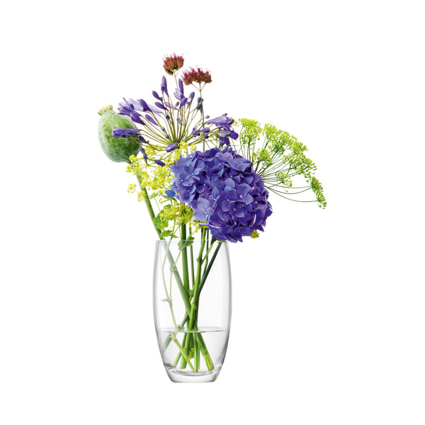LSA INTERNATIONAL Flower Barrel Bouquet Vase Set of 4 LSA INTERNATIONAL Flower Barrel Bouquet Vase Set of 4