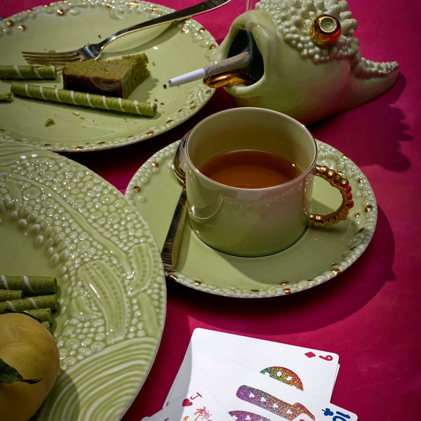 L'OBJET Haas Mojave Dessert Plate - Matcha L'OBJET Haas Mojave Dessert Plate - Matcha