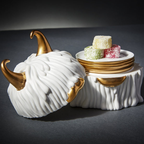 L'OBJET Haas Lynda Box + Plates Set Of 4 L'OBJET Haas Lynda Box + Plates Set Of 4