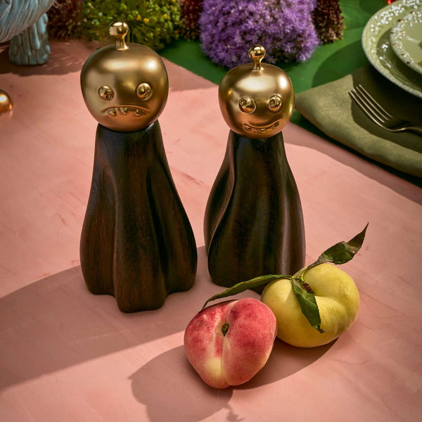 L'OBJET Haas Fantomes Salt and Pepper Mills Set of 2 L'OBJET Haas Fantomes Salt and Pepper Mills Set of 2