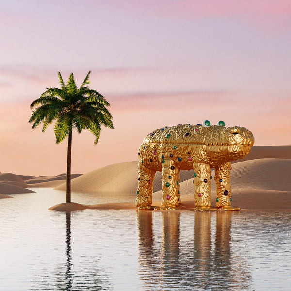 L'OBJET Haas Pedro the Croc Box - Limited Edition of 100 L'OBJET Haas Pedro the Croc Box - Limited Edition of 100