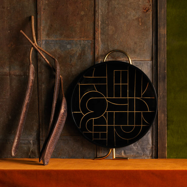 L'OBJET Kelly Behun Circuit Round Tray L'OBJET Kelly Behun Circuit Round Tray