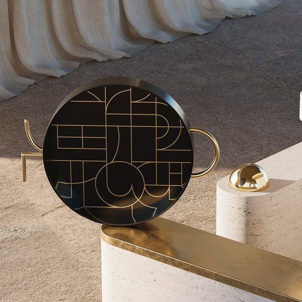 L'OBJET Kelly Behun Circuit Round Tray L'OBJET Kelly Behun Circuit Round Tray
