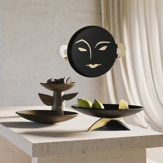 L'OBJET Kelly Behun Henri Round Tray L'OBJET Kelly Behun Henri Round Tray