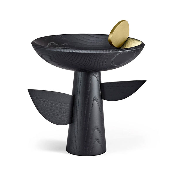 L'OBJET Kelly Behun Leaf Bowl on Stand L'OBJET Kelly Behun Leaf Bowl on Stand