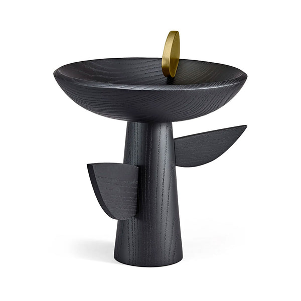 L'OBJET Kelly Behun Leaf Bowl on Stand L'OBJET Kelly Behun Leaf Bowl on Stand