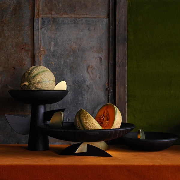 L'OBJET Kelly Behun Leaf Bowl on Stand L'OBJET Kelly Behun Leaf Bowl on Stand