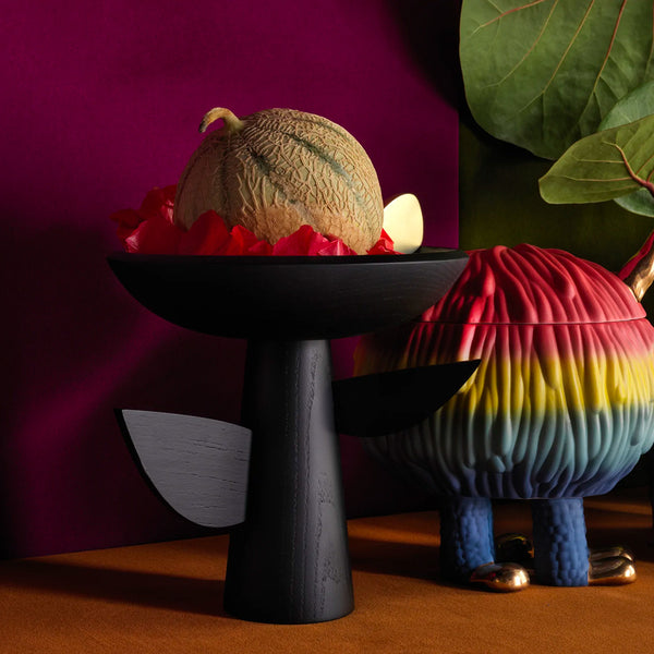 L'OBJET Kelly Behun Leaf Bowl on Stand L'OBJET Kelly Behun Leaf Bowl on Stand