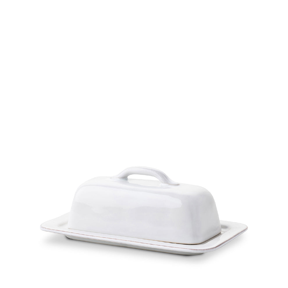 Puro Whitewash Butter Dish