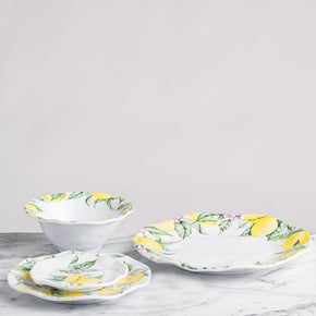 Q SQUARED Limonata Dinnerware Set