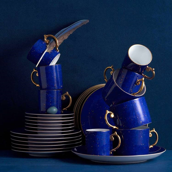 L'OBJET Lapis Tea Cup & Saucer Set of 2 L'OBJET Lapis Tea Cup & Saucer Set of 2