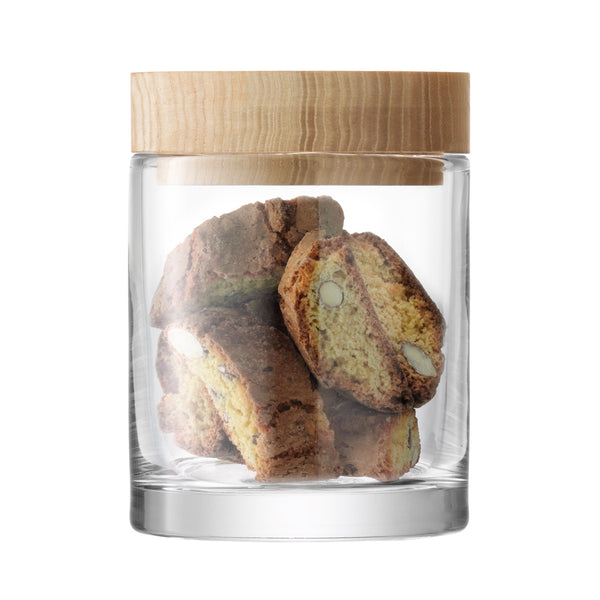 LSA INTERNATIONAL Lotta Container & Ash Lid Set of 4 LSA INTERNATIONAL Lotta Container & Ash Lid Set of 4