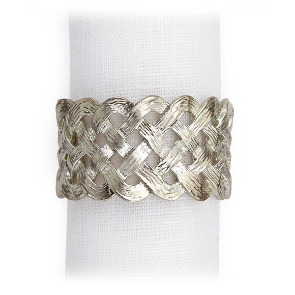 L'OBJET Braid Napkin Jewels Set of 4 L'OBJET Braid Napkin Jewels Set of 4