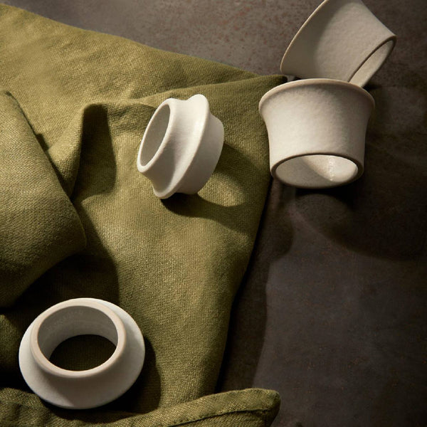 L'OBJET Terra Cuff Napkin Rings Set Of 4 L'OBJET Terra Cuff Napkin Rings Set Of 4