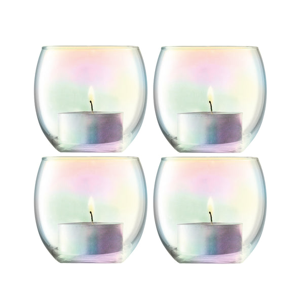 LSA INTERNATIONAL Pearl Votive Holder Set of 16 LSA INTERNATIONAL Pearl Votive Holder Set of 16