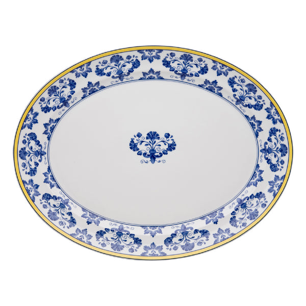 VISTA ALEGRE Castelo Branco Large Oval Platter VISTA ALEGRE Castelo Branco Large Oval Platter