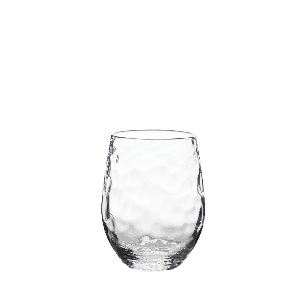 Puro Stemless White Wine Glass Set Of 4