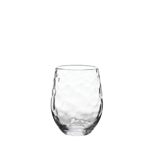 Juliska Isabella Acrylic Stemless Wine Glass Set of 8 | Clear | Os