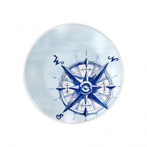 Q SQUARED Portsmouth Melamine Salad Plate Set of 8