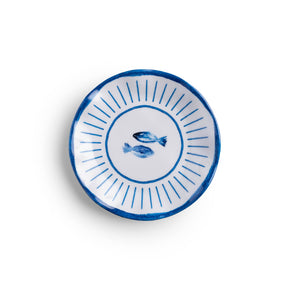 Q SQUARED Sardinia Melamine Canape Plate Set of 12