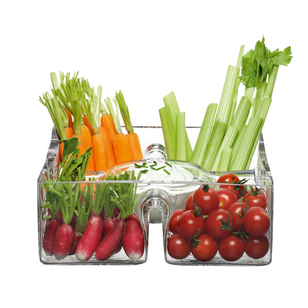 LSA INTERNATIONAL Serve Square Platter Set of 3 LSA INTERNATIONAL Serve Square Platter Set of 3