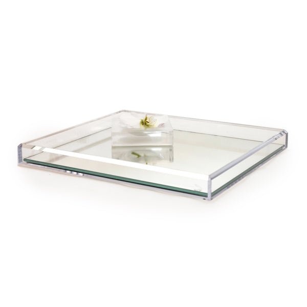 ALEXANDRA VON FURSTENBERG Vanity Cocktail Mirror Tray ALEXANDRA VON FURSTENBERG Vanity Cocktail Mirror Tray
