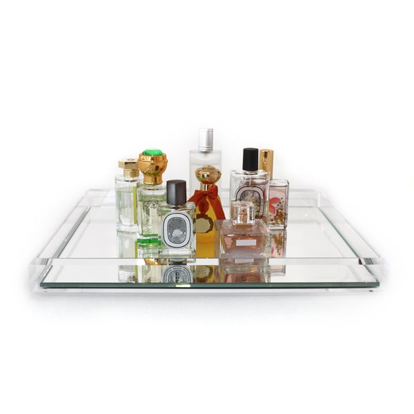 ALEXANDRA VON FURSTENBERG Vanity Cocktail Mirror Tray ALEXANDRA VON FURSTENBERG Vanity Cocktail Mirror Tray