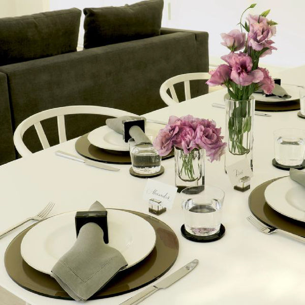ALEXANDRA VON FURSTENBERG Infinity Placemat Set Of 4 ALEXANDRA VON FURSTENBERG Infinity Placemat Set Of 4