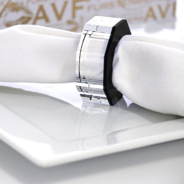ALEXANDRA VON FURSTENBERG Bolt Dining Ring Set Of 6 ALEXANDRA VON FURSTENBERG Bolt Dining Ring Set Of 6