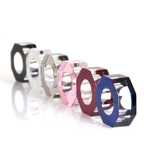 ALEXANDRA VON FURSTENBERG Bolt Dining Ring Set Of 6 ALEXANDRA VON FURSTENBERG Bolt Dining Ring Set Of 6