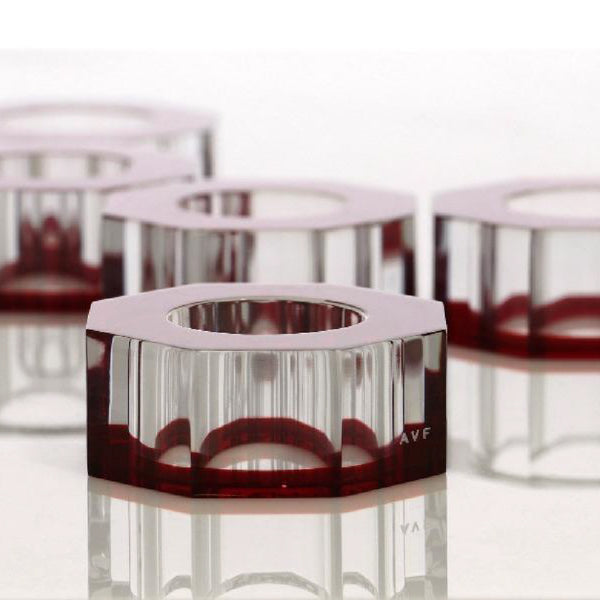 ALEXANDRA VON FURSTENBERG Bolt Dining Ring Set Of 6 ALEXANDRA VON FURSTENBERG Bolt Dining Ring Set Of 6