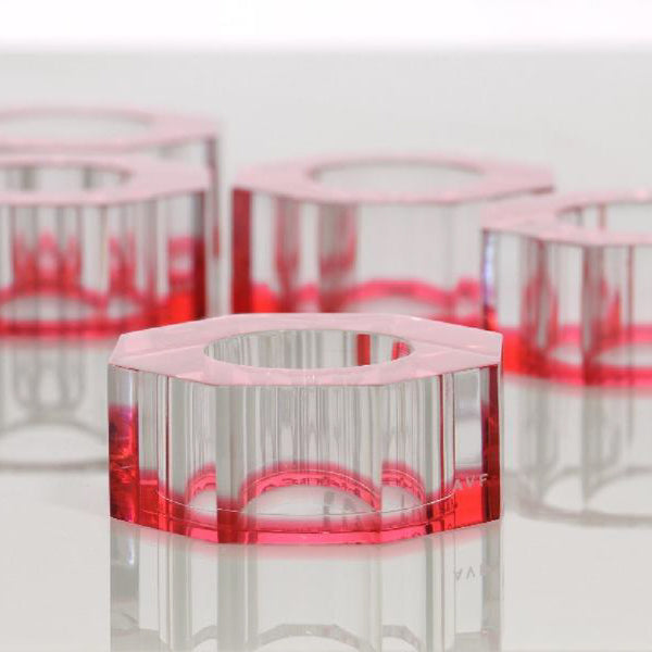 ALEXANDRA VON FURSTENBERG Bolt Dining Ring Set Of 6 ALEXANDRA VON FURSTENBERG Bolt Dining Ring Set Of 6