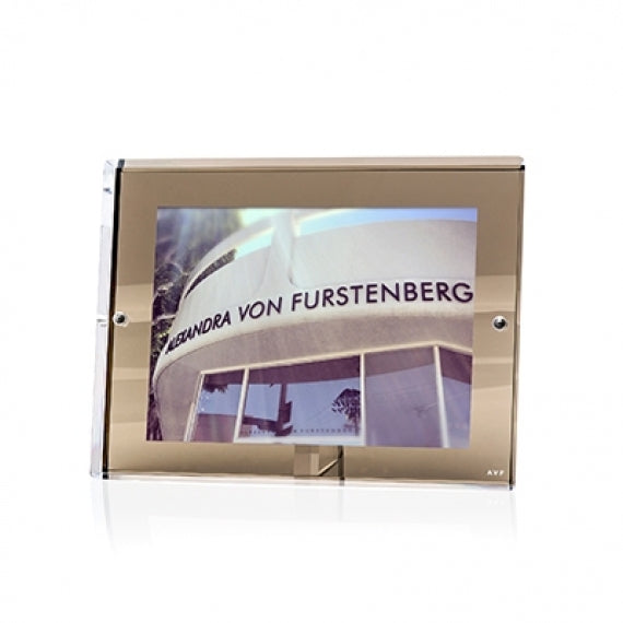 ALEXANDRA VON FURSTENBERG Acrylic Snap Frame - 5 x 7 ALEXANDRA VON FURSTENBERG Acrylic Snap Frame - 5 x 7