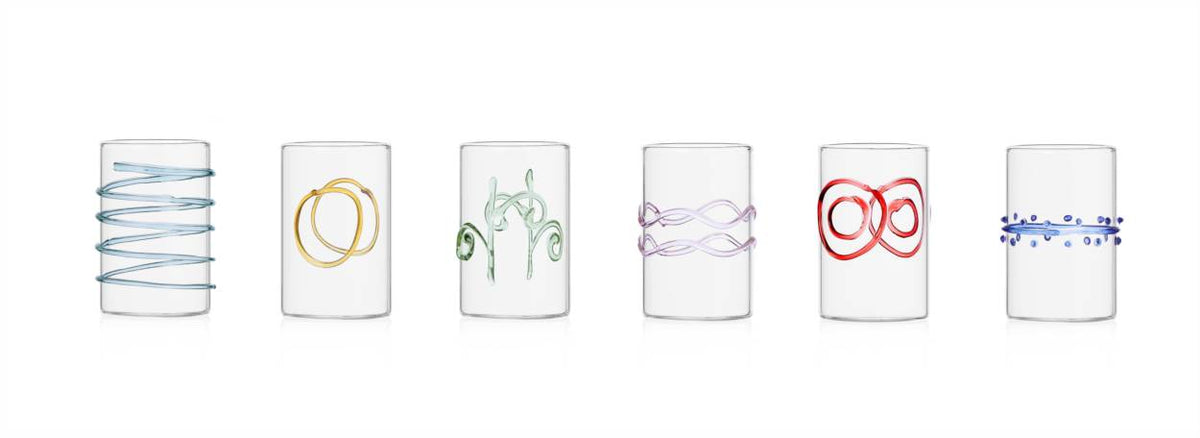 Ichendorf Decò Arlecchino Shot Glasses, Set of 6