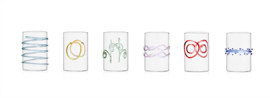 Ichendorf Decò Arlecchino Shot Glasses, Set of 6