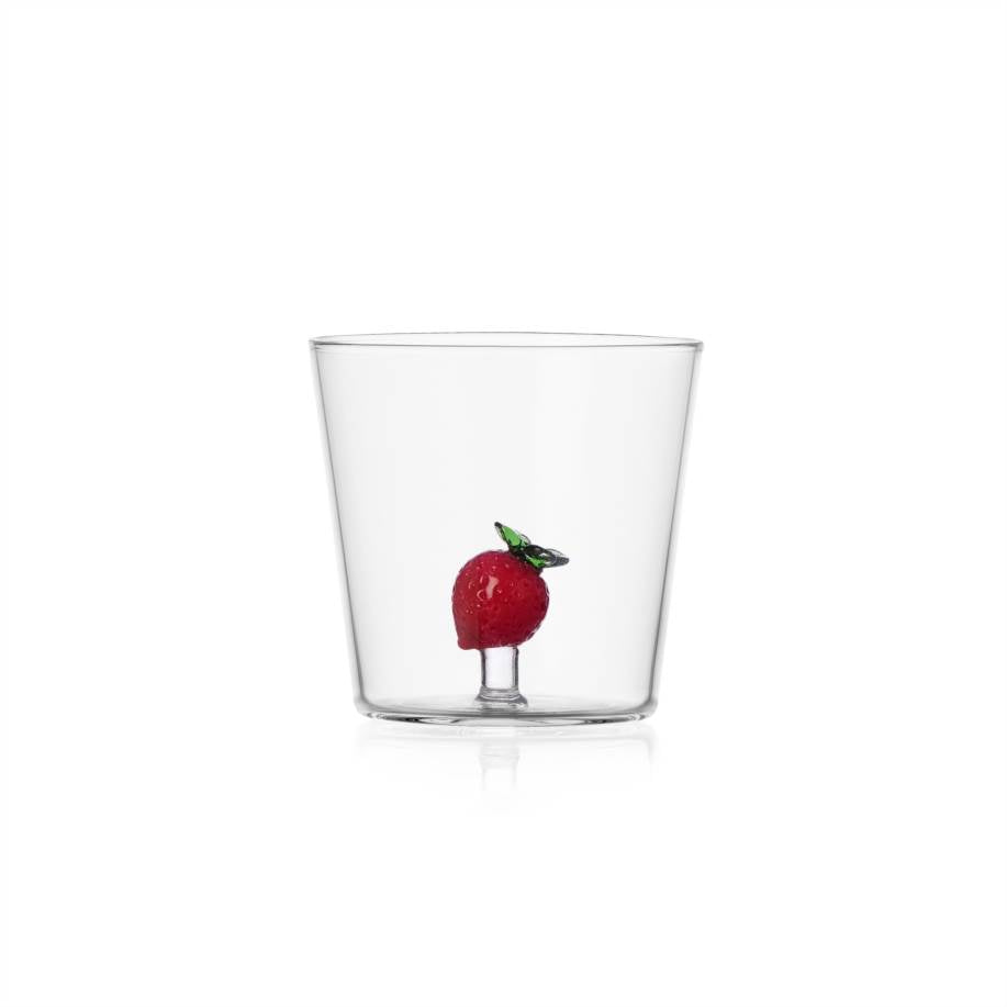 Ichendorf Fruits and Flowers Tumbler, Strawberry