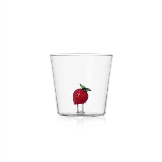 Ichendorf Fruits and Flowers Tumbler, Strawberry