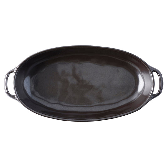 Juliska Pewter Stoneware 15.5 in Baker
