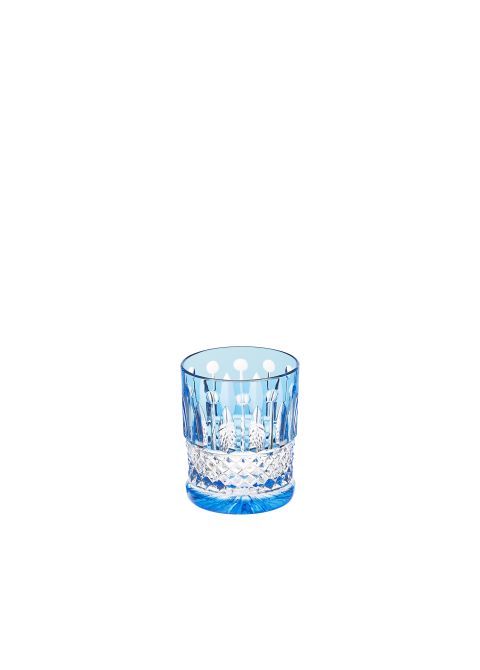 Saint Louis Sky Blue Small Cylindrical Tumbler