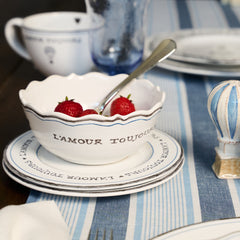 Juliska L'Amour Toujours Cereal/Ice Cream Bowl Set of 4