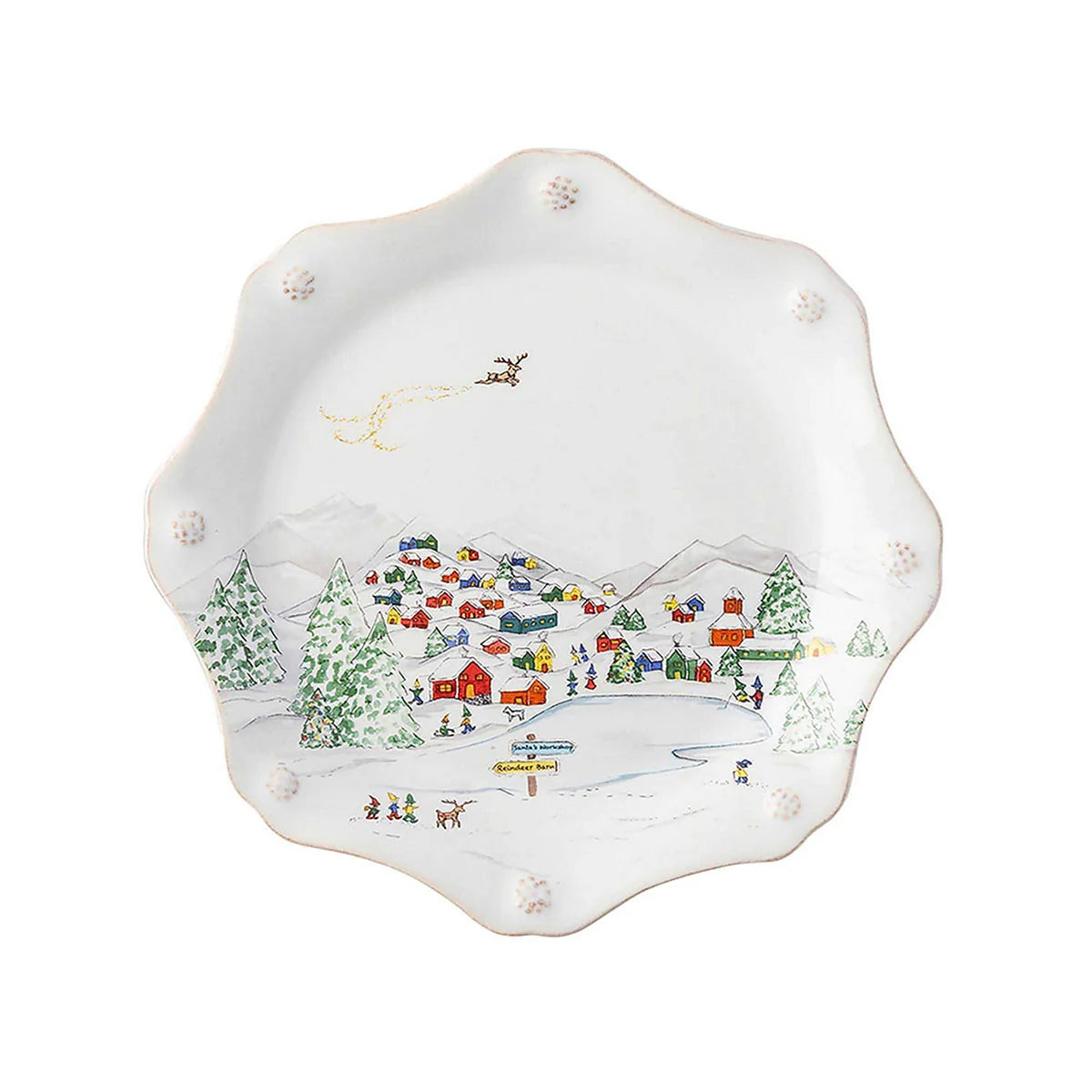 Juliska Berry & Thread North Pole 4-Piece Place Setting