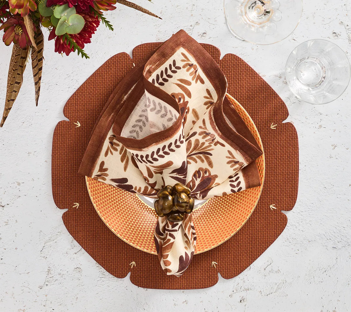 Kim Seybert Divot Placemat, Set of 4
