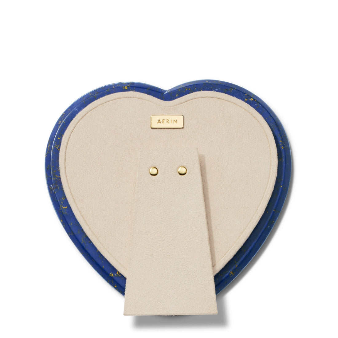 Aerin Cassiel Mosaic Heart Frame, Lapis